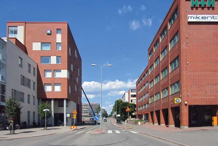 Identiteettiä voisi vahvistaa etsimällä alueelle sopivan uudisrakentamisen typologian.