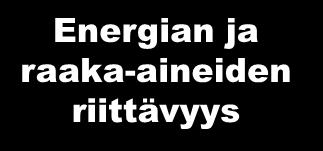 Megatrendit ja tulevaisuusikkunat Arvojen ja elämäntapojen