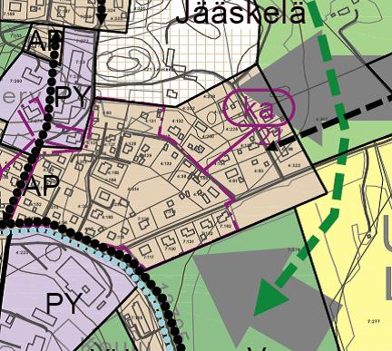 SUUNNITTELUALUE Asemakaavan muutosalue sijaitsee Urjalan kunnan Laukeelassa Sarkatien varressa.