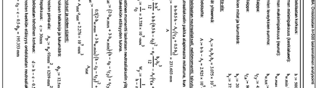 Liite 7: Ontelolaatan h=400