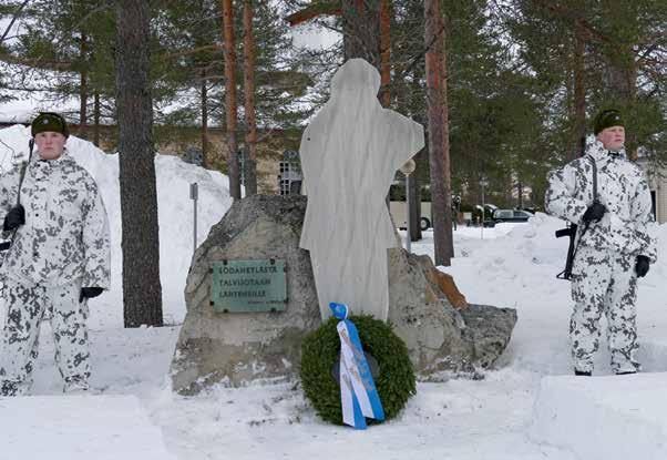 Suomeen akkreditoidut sotilasasiamiehet vierailivat Jääkäriprikaatissa 25.3.