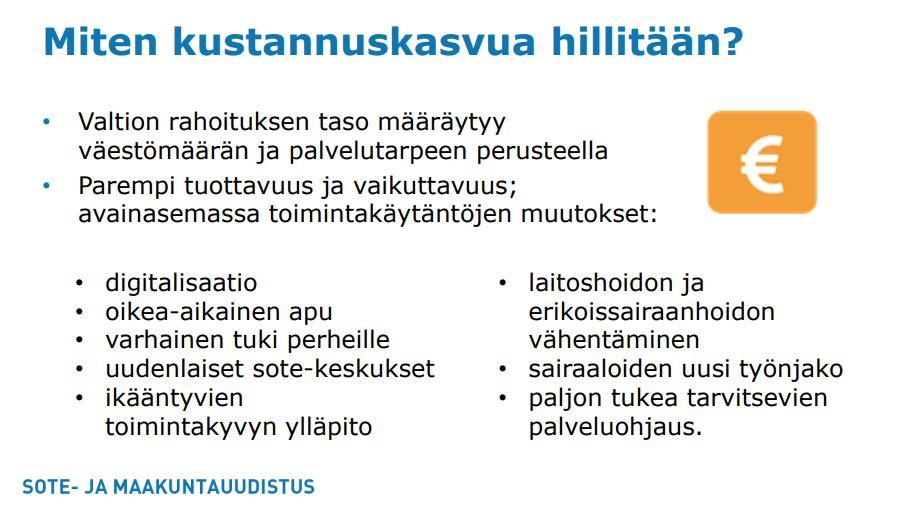 Sote- ja maakuntauudistus julkisen