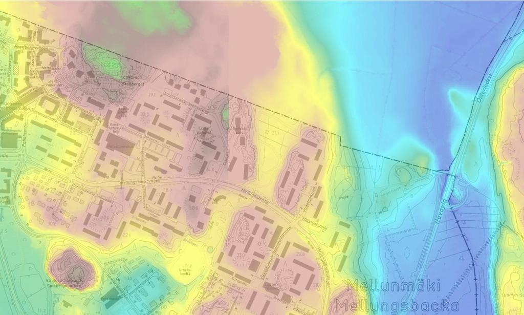 Boulderkiipeily siirtolohkareilla ja kalliojyrkänteillä, sekä Vantaan, että Helsingin puolella Liikuntavälineitä ulkoilupolun varrella Ulkoilureitit ja hiihtoladut