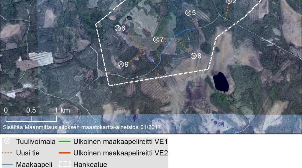 Uhanalaisten lajien esiintymätiedot tarkistettiin valtion ympäristöhallinnon ylläpitämästä Eliölajit-tietojärjestelmästä (Pohjois-Pohjanmaan ELY-keskus 27.6.2016/Jouni Näpänkangas).