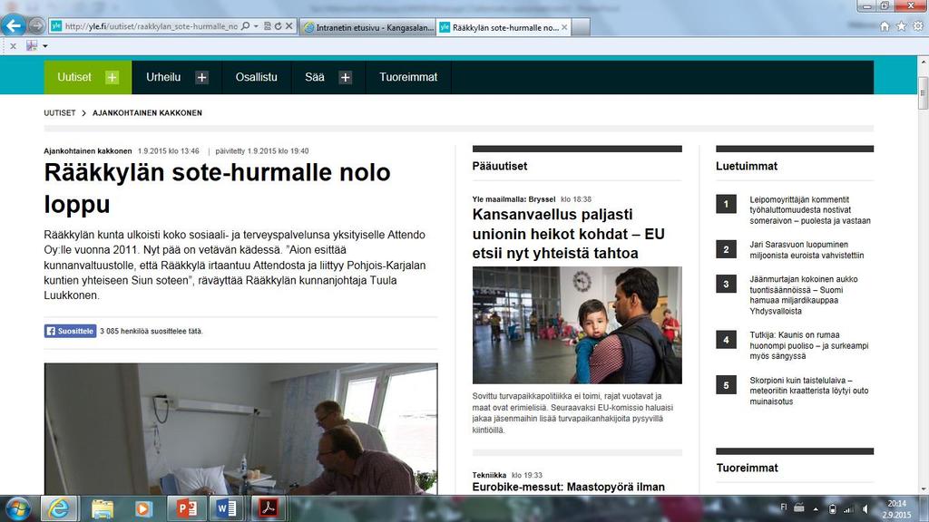 Yle 1.9.2015 8.9.2015 www.