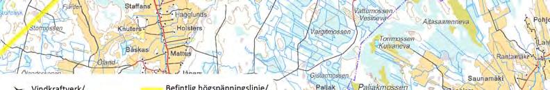 Sähkönsiirtovaihtoehdot A, B ja C Sähkönsiirtovaihtoehdot A ja C mahdollistavat tuulivoimapuiston vaihtoehdoissa 1 ja 3 tuotettavan sähkön siirtämisen