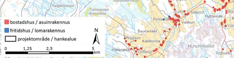 Lähin valtakunnallisesti arvokas maisema-alue on Vöyrinjokilaakso, joka sijaitsee Vöyrissä noin 13 kilometrin päässä hankealueesta.