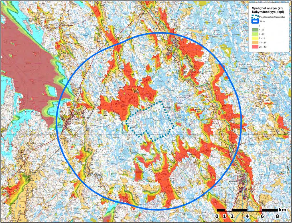 PROKON Wind Energy Finland Oy Storbötin tuulivoimapuisto 10 FCG Suunnittelu ja tekniikka Oy YVA-OHJELMA, TIIVISTELMÄ Kuva 8.