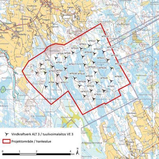 FCG SUUNNITTELU JA TEKNIIKKA OY 20.8.2014 Osallistumis- ja arviointisuunnitelma 3 (16) denkaarlepyyn alueelle.