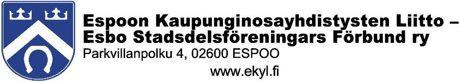 JÄSENTIEDOTE 1/2017, 23.3.2017 Tässä jäsenkirjeessä Yleistä EKYListä...2 Toimiston tervehdys...2 Yhteystietojen päivitys...2 EKYLin kevätkokous 2017...2 Kevätkauden toimintaa.