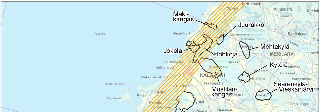 maassa. Esimerkiksi voimakkaassa länsituulessa 19.4.