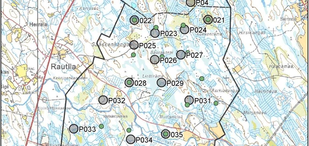 3 Metson soidinpaikkakartoitukset Metsojen soidinpaikkojen kartoitus toteutettiin välillä 20.3.-25.