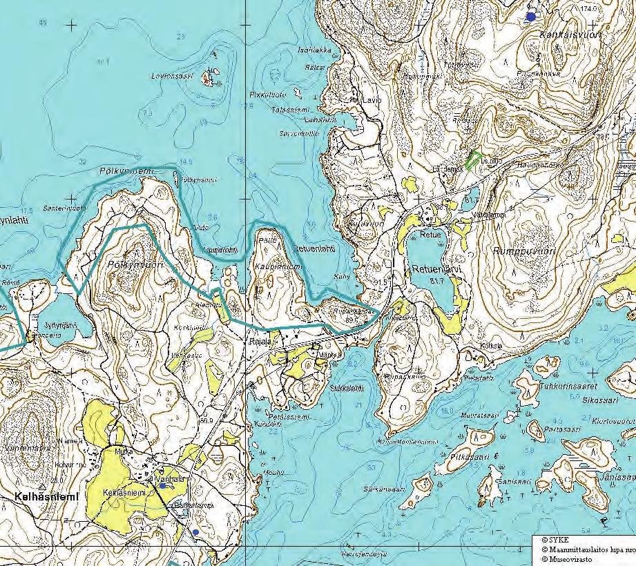 Tietojärjestelmään ei ole tallennettu kaava alueeseen kohdistuvia merkintöjä.