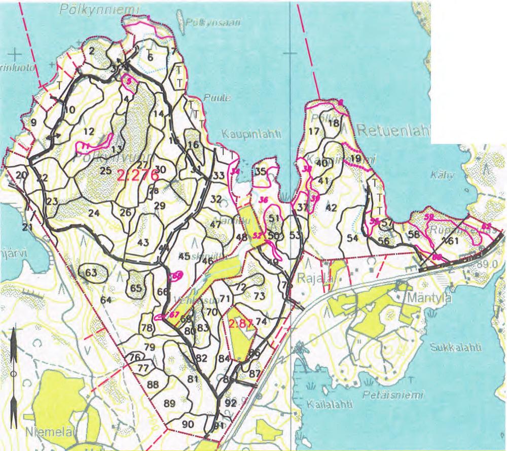 1.7 Metsätaloussuunnitelma: Partalan tilalle on laadittu metsätaloussuunnitelma 7.3.2006 Keski Suomen Metsäkeskuksen toimesta.