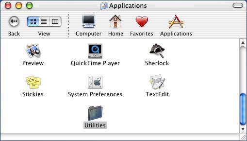 2 Käynnistä Macintosh. 3 Aseta pakkauksen mukana toimitettu CD-ROM-levy CD-ROM-asemaan. MFC:tä ei saa kytkeä näppäimistön USB-porttiin tai virrattomaan USBkeskittimeen.