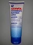 GEHWOL JALKAVOITEET 109 Gehwol Hydrolipid Lotion 125 ml Karheille, kuiville ja halkeileville jaloille. Ennaltaehkäisee kovettumien syntymistä ja pehmentävät kuivaa ja karheaa ihoa.