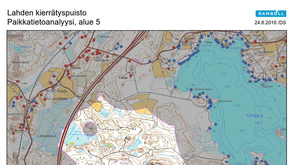 5. RUISSUONKALLIO Hyvät liikenneyhteydet, mutta Kumian