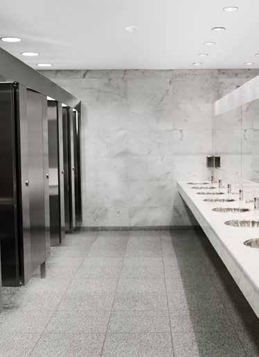 14 WC-/pesutilat WC-/pesutilat 15 Tunnistimet Tunnistinvalaisimet WC-eriöt ja suihkuseinät vaikeuttavat tunnistusta WC- ja pesutiloissa.
