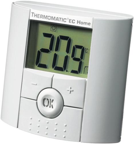 THERMOMATIC EC HOME Langaton huonetunnistin asennus- ja käyttöohje HUOMIO! Tässä käyttöohjeessa kuvataan lähinnä langattoman Thermomatic EC Home -huonetunnistimen asentaminen ja käyttäminen.