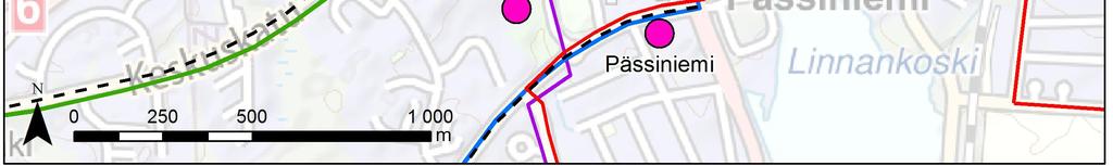 Linja 4 liikennöi Vuoksenniskan, Keskusaseman, Mustalammen, Imatrankosken ja Salo-Issakan välillä.