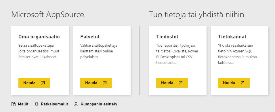 tietoa tiedostoista, sekä ottaa suoraan yhteyttä tietokantoihin. Tässä saattaa ilmetä tarve muuttaa tietokantojen asetuksia, vrt. edellinen kappaleeni integraation yhdistämisestä.