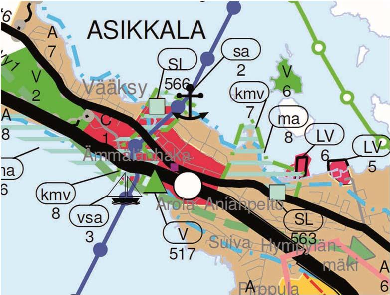 3. Nykyinen suunnittelutilanne 3.1 Kaavoitus 3.1.1 Maakuntakaava Ympäristöministeriö on vahvistanut Päijät-Hämeen maakuntakaavan 11.