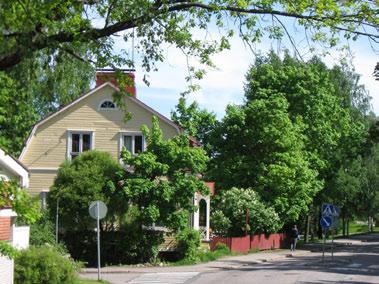 25. Veräjämäen pientaloalue Pientaloalueen pitkä historia heijastuu kerroksellisessa