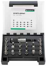 sisäkuusioruuveille 96 08 0 02 90 20/2- BITS-Box aatikossa jonka sisältö: Magneettibitspiin k bitsiä, koot ; 2 (2x); 3; ristikantaruuveille l bitsiä, koot ; 2 (2x); 3 POZIDIV/SUPADIV -ruuveille