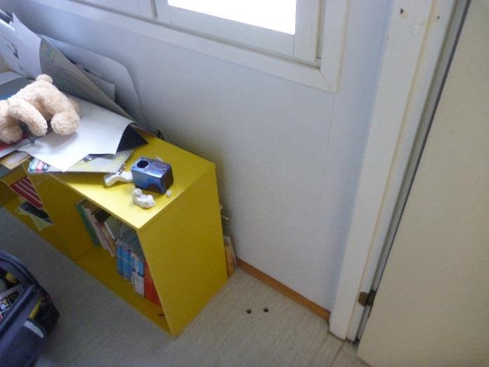 Rakenneavauksen RA3 kohta ulkopuolelta