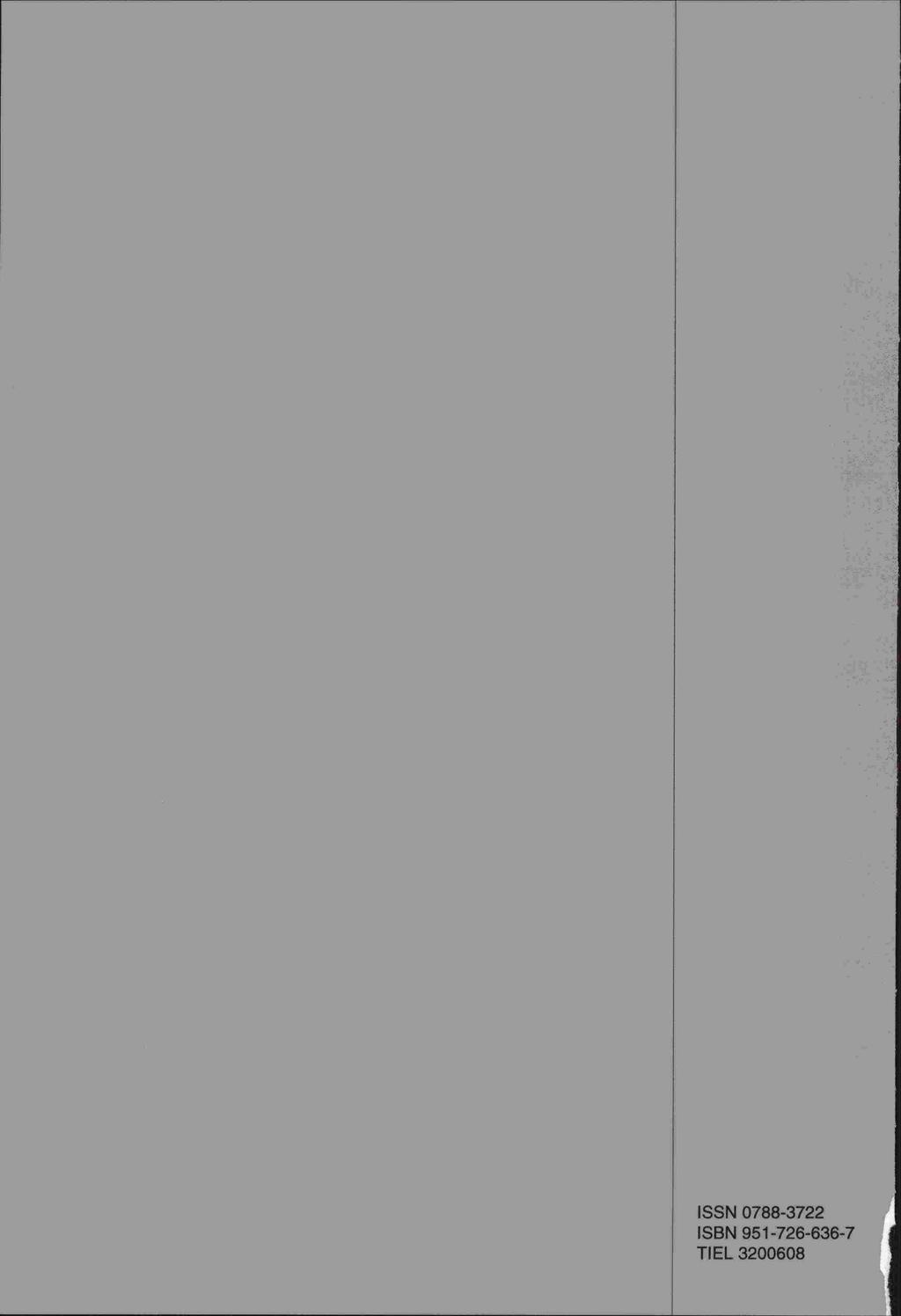 ISSN 0788-3722 ISBN