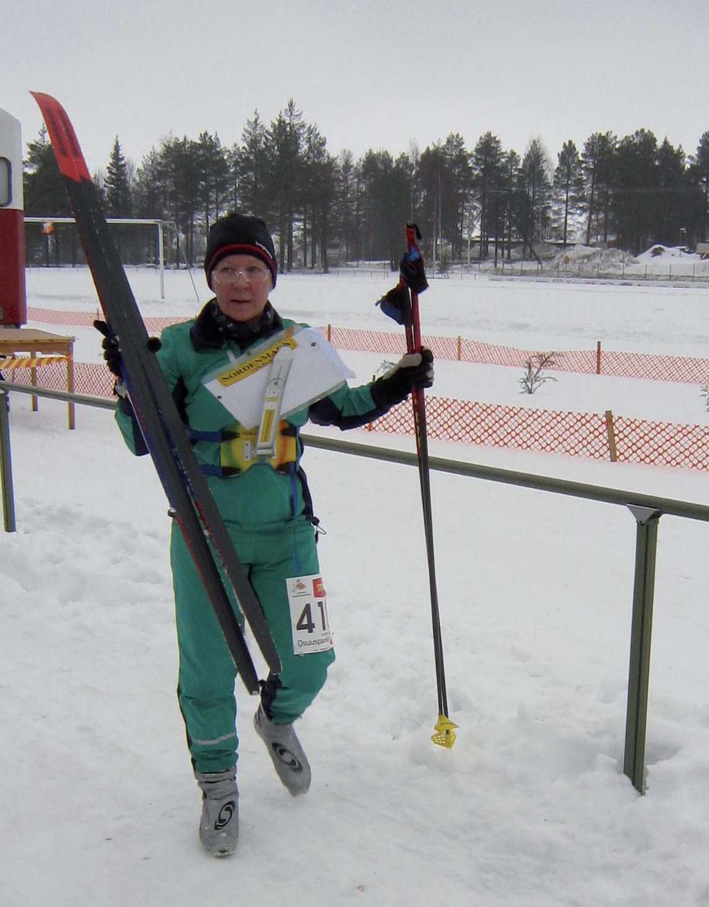 Bodil Fred Skidorientering Hiihtosuunnistus