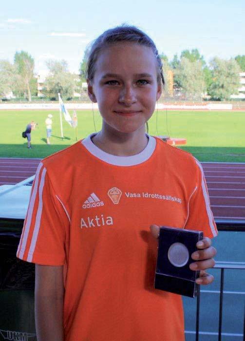 Mathilda Kvist Friidro Yleisurheilu FM-silver SM-hopea