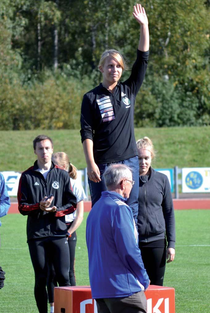 Hanna Rintamäki Friidro Yleisurheilu FM-guld SM-kulta