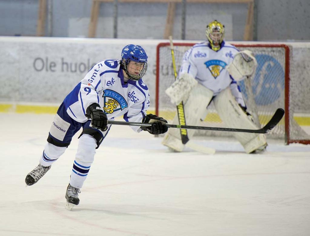 Robin Salo Ishockey Jääkiekko Representerat Finlands
