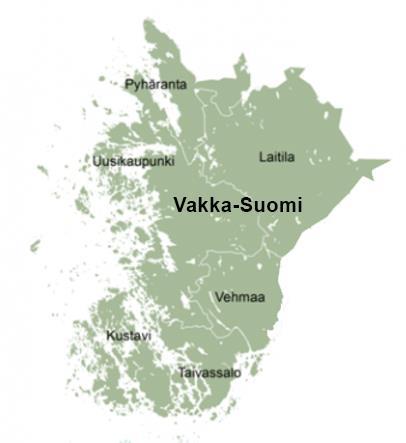 VAKKA-SUOMEN KUNTA? 32 000 asukasta Mikä vaikutus olisi?