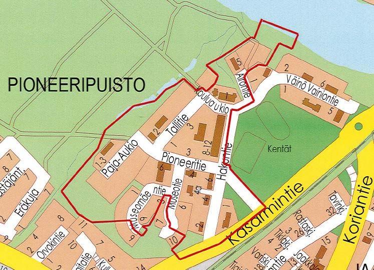 Kouvolan kaupunki Maankäytön suunnittelu OSALLISTUMIS- JA ARVIOINTISUUNNITELMA Liite 2 PIONEERIPUISTO Pvm. 27.1.