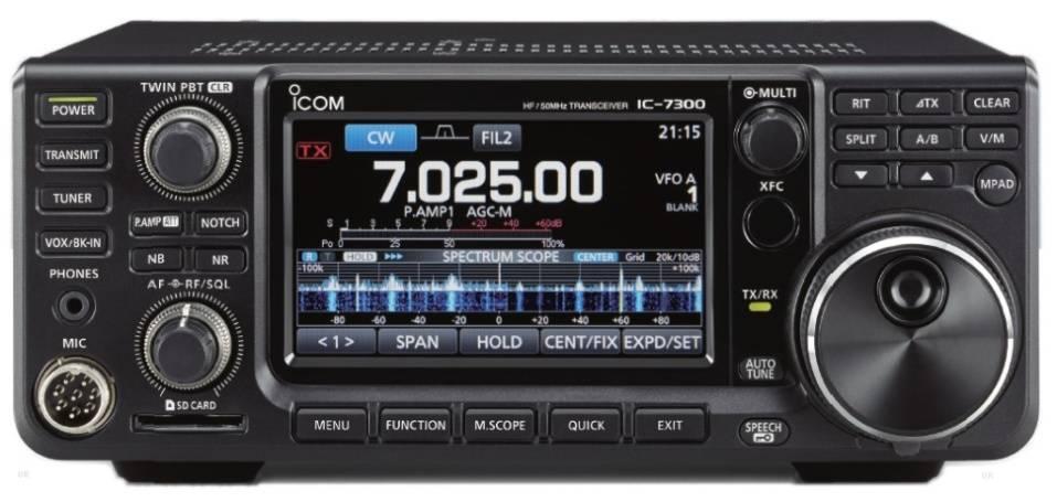 Icom 7300 uusi konsepti radioamatööreille Jani Hintikka, OH8JXR Icom esitteli viime vuoden elokuussa Tokiossa HamFair tapahtumassa täysin uudenlaisen rigin.