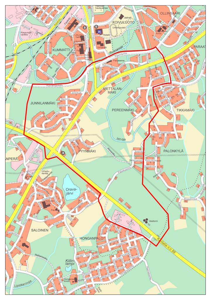 Yleiskaavoitus Mettalanmäen osayleiskaava Mettalanmäen osayleiskaavan suunnittelualueen maankäyttö- ja liikenneratkaisutavoitteita tarkastellaan uudelleen Pohjois-Pohjanmaan ELYkeskuksen ja Raahen