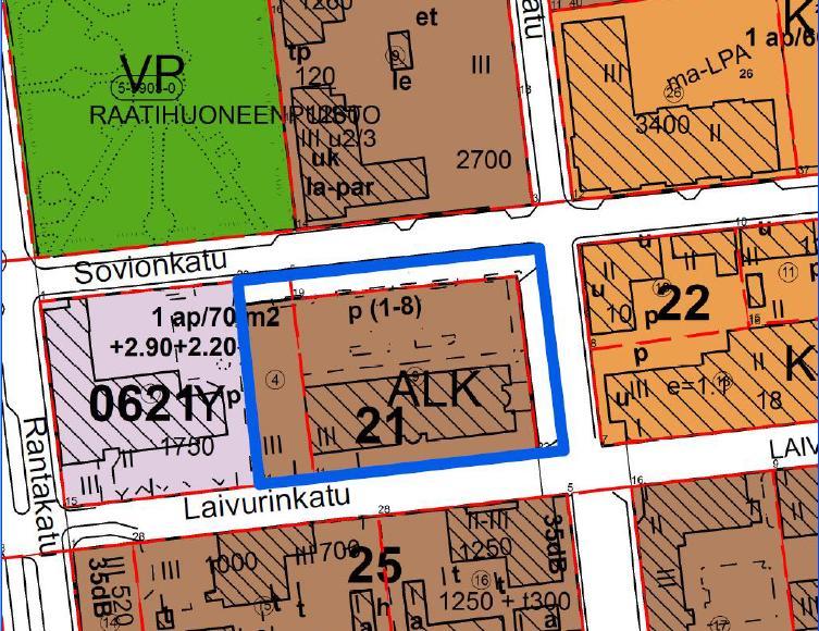 Asemakaavoitus Akm 234: Rautatalon asemakaava ja asemakaavan muutos Raahen liikekeskustan kaavarunko on käsitelty kaupunginhallituksessa 30.3.2015 113.