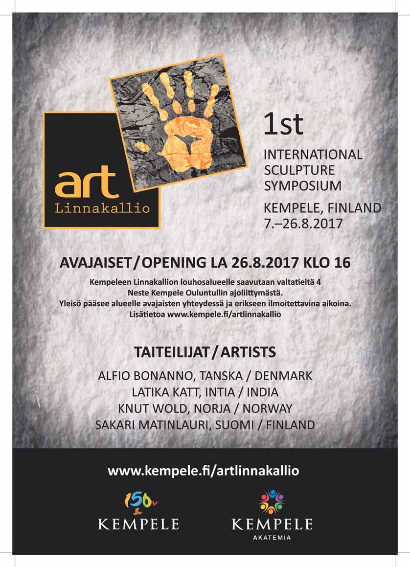 Kempeleen kunta Kunnantalo Asemantie 1 PL 12, 90441 Kempele Puh: 08 5587 2200 Fax: 08 554 8298 kempele@kempele.