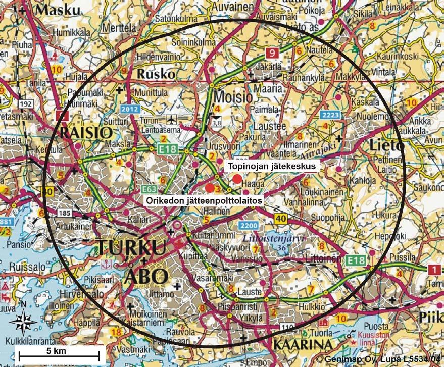 Ympäristövaikutusten arviointiselostus 65 (130) 11.3 TARKASTELUALUEIDEN RAJAUS Vaikutusalueiden rajaukset riippuvat tarkasteltavasta asiakokonaisuudesta.