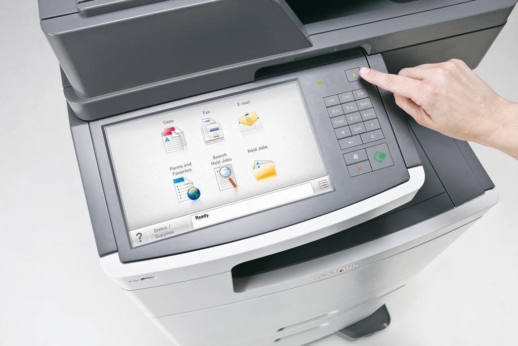 Lexmark M1140, M1145 ja M3150 Tärkeimmät ominaisuudet Työn optimointia edistävät