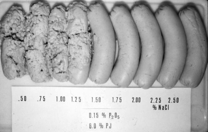 structure Muutokset suolan käytössä hyvin hitaita Suolaherkät ja