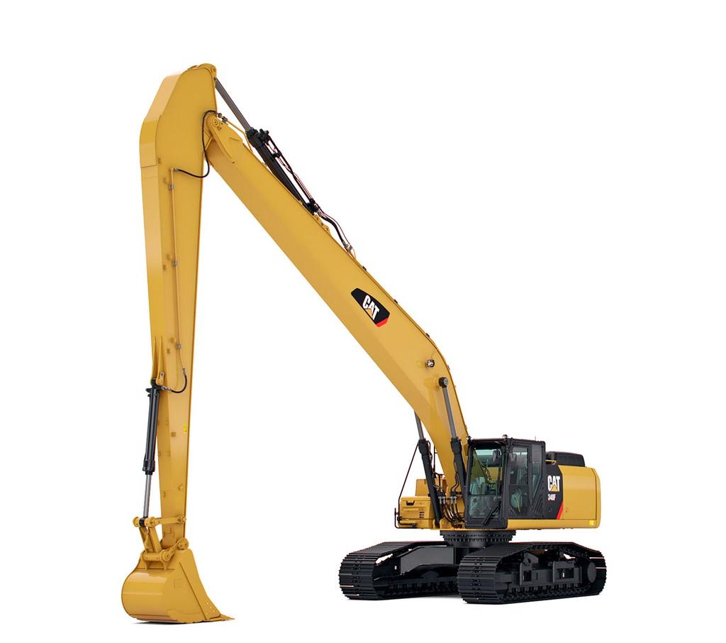 Pitkäulotteinen 340F Hydraulinen kaivukone Moottori Moottorimalli Cat C9.