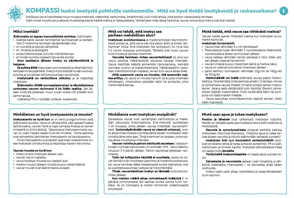 Liite 2 (2) Kompassi vauvan odotukseen