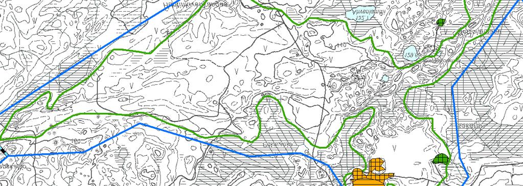 Metsittymässä 03 (42100503) 0,34 ha 0,18 % EOh 4 2 Ilmakuva Lupa kumottu 04