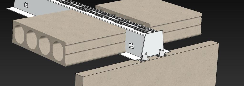 A-BEAM W 26 Kuva 27. Pulttiliitos pilarin tai seinän päälle kahdella pultilla 5.4.