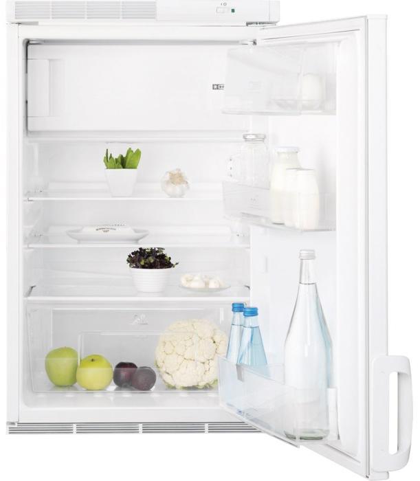 mikrotoiminnoilla Komeroon sijoitettava jääkaappi Kiertoilmatoiminto rengasvastuksella Pakastelokero Compact-malli Turvalasihyllyt