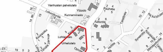 17 LOHTAJAN MONITOIMIHALLI ASEMAKAAVAMUUTOKSEN VIREILLE TULON SYY Aloitteen on tehnyt Lohtajan kunta / Kokkolan kaupunki. Lohtajan kunnanhallitus asetti kokouksessaan 2.6.