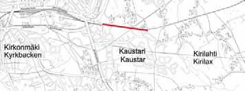 Otteet opaskartasta, alueiden likimääräiset rajaukset Asemakaavan muutos